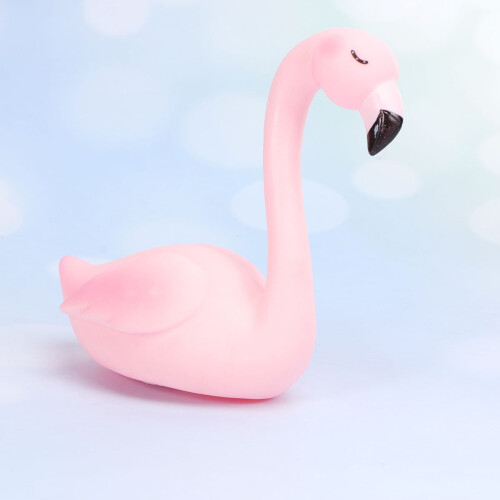 Pink Flamingo Cake Topper Figurines 4 Pieces