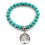 925 Silver Tibetan Turquoise Open Bangle Bracelet 1 Piece 6