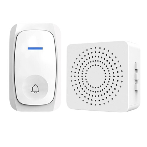 Wireless Doorbell Kit with 38 Melodies and LED Flash 1