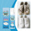 White Shoe Cleaner Brightener for Canvas Leather Rubber 4