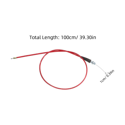 Supvox Throttle Cable Kit Red Plastic Steel 2 Set 1
