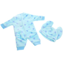 Soimiss Sky Blue Plush Doll Clothes Set