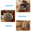 UNOMOR Round Pocket Watch with Compass 1 Set 2