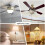 Starfish Ceiling Fan Pull Chains Synthetic Turquoise 12 Pcs 5
