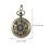 UNOMOR Round Pocket Watch with Compass 1 Set 5
