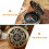 UNOMOR Round Pocket Watch with Compass 1 Set 7