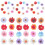 Sunflower Buttons Crafting Decorative 50 Pcs 7