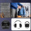 Adjustable Noise Reduction Earmuffs 34 dB Sound Blocking 4