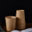 Kraft Paper Disposable Coffee Cups 8 oz 50 count 4