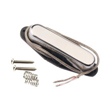 Single Coil Guitar Pickup Carbon Fiber Copper ABS 1 Pack