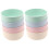 MUSEYA Bamboo Fiber Bowls Set Kitchen 8pcs 4