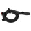Motorcycle Throttle Auxiliary Lock Grip Black ABS 1 Pack 6