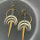 Boho 925 Silver Gold Oval Drop Earrings for Women A Pair 2