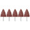 Cone Shape Sandpaper Deburring Flap Wheel 5Pcs 1