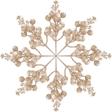 Glitter Berry Tree Picks Silver Stem 18-Pack