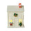 Ceramic Christmas Houses Decor Set White Multicolor 6 Pieces 2