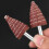 Cone Sandpaper Deburring Flap Wheel 5 pcs 4