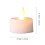 LED Tea Lights Flameless with Timer Flicker Effect 1.5 x 2
