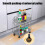 Two-Tier Transparent Plastic Storage Rack 4