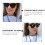 Acrylic Mask and Glasses Chain Lanyard 1 Piece 6