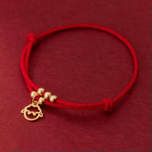 Sterling Silver Zodiac Sheep Charm Bracelet Adjustable Rope