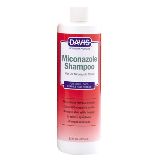 Shampoo pour animaux Davis Miconazole, 12 Oz