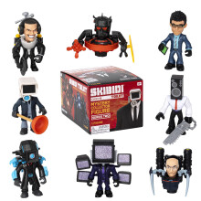 Figurine Mystère SKIBIDI Toilet Série 2, Figurines Collection, Sensation YouTube, Merchandise Officiel Toilette