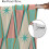 Mid Century Curtains Retro 50s Pattern 2 Panels 84x84 in 6