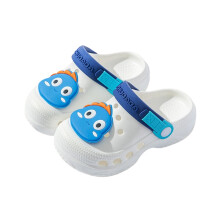 Dinosaur Garden Clogs for Toddlers White Size 1.5-2
