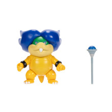 Nintendo Super Mario 4-Inch Ludwig Von Koopa Rörlig Figur med Trollstav. Från 3 år (Licensierad)
