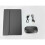 Capa de Teclado Bluetooth Preta + Rato Bluetooth - Compatível com Samsung Galaxy Tab A9 8.7 polegadas (com Porta-Caneta) 9