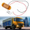 LED Side Marker Light for Buses Trucks Trailers 12V 24V Red 8