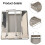 Stainless Steel Portable Bread Toaster for Camping 6