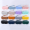 Soft Silicone Zipper Glasses Bag Candy Color Waterproof 4