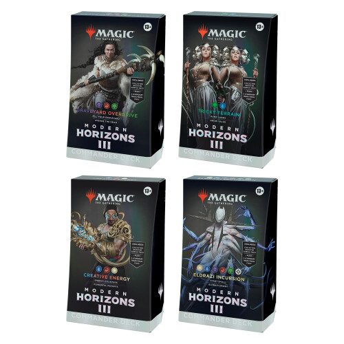 Magic: The Gathering Modern Horizons 3 Commander Deck Bundle - Alle 4 Decks enthalten