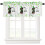 Home Decoration Curtains Bright Pattern 137x45 cm 1