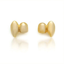 Hip Hop Dental Grills Copper Plated 2 Pcs