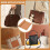 Leather Stiffener Roll Sandy Brown 59x15.7 in 1 mm 5