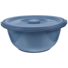 MUSEYA Chamber Pot with Cover Grey PVC 1 Set