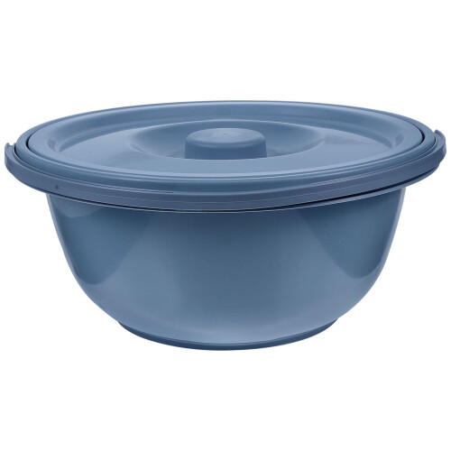 MUSEYA Chamber Pot with Cover Grey PVC 1 Set
