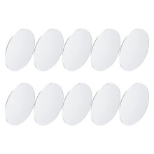 Mini Oval Lens Mirror Glass Mosaic Tiles 10 pcs