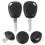Key Fob Protector Car Remote Cover 2 pcs Black Copper 1