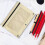 3-Ring Binder Pouch Transparent Zipper Large Capacity 6
