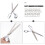 WINOMO Heavy Duty Left-Handed Tailor Scissors Stainless 3