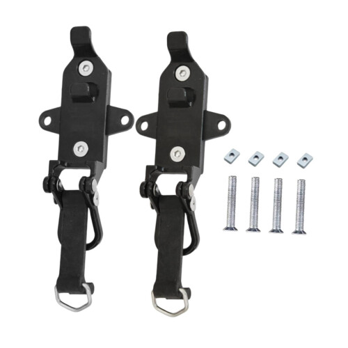 Shovel Mount for Roof Rack Horizontal Hole 2 Pieces 1