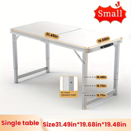 Lightweight Folding Outdoor Table Portable Sturdy Durable