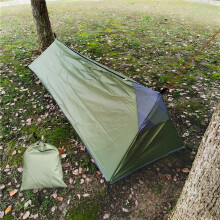 GASTROPOD Ultralight Waterproof 1-Person Camping Tent Green