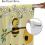 Honey Bees Curtains Cartoon Bee Pattern Thermal Insulated 2 7