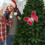 Glitter 3D Plastic Pearl Butterfly Clips Christmas Tree 5