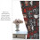 Abstract Kitchen Curtains Espresso Cupcake Pattern Rod 8